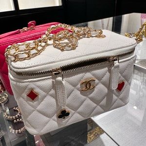 Chanel Vanity grained calfskin limited cruise 200-2023 collection